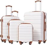 Coolife Luggage 3 Piece Set Suitcas