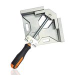 HiFam Corner Clamps | Premium Woodworking Tools for 90 Degree Angles | Adjustable Swing Jaw Versatile Clamps | Right Angle Clamping tool | Single Handle Clamps for Woodworking, Carpentry etc.