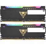 Patriot Memory Viper Steel RGB DDR4 16GB (2x8GB) Kit 3600MHz CL20 1.35V Limited UDIMM RGB Desktop Memory w Heat Sink PVSR416G360C0K