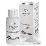 Fenbendazole 100g Powder, Purity >99%, by Fenben Lab, Certified Third-Party Laboratory Tested, Analysis Report Included, 3.5oz