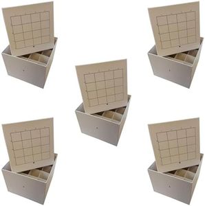 GSC International CENTB50-PP-BX-5 Centrifuge Tube Box, for 50ml Tubes, Pack of 5