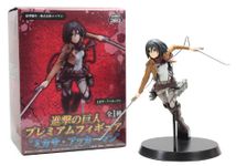 Jamma Furyu Attack on Titan SEGA- Mikasa Ackerman 7" Statue Figure