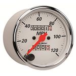 Auto Meter 1396 Arctic White Mechanical Speedometer