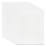 OctBird 20 Pieces 7 Count Plastic Mesh Canvas Sheets for Embroidery, Plastic Canvas Sheets White Plastic Mesh Sheet for Cross Stitch, Acrylic Yarn Crafting, Knit and Crochet Projects 10'' x 13''