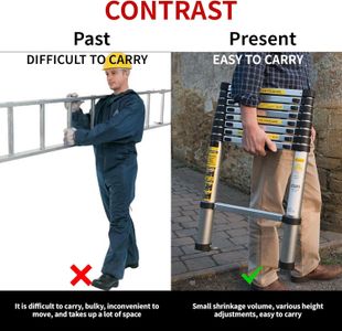 Aluminium Telescopic Ladder 5M – Lightweight, Extendable