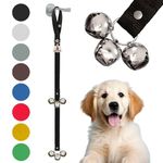 Potty Bells Housetraining Dog Doorbells for Dog Training and Housebreaking Your Doggy. Dog Bell with Doggie Doorbell and Potty Training for Puppies Instructional Guide