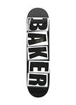 Baker Skateboard Deck(Black/White L