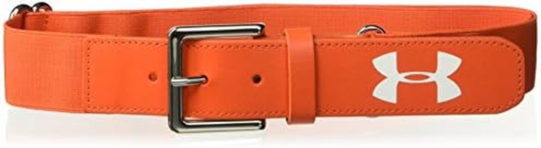 Under Armour Men's UA Baseball Belt OSFA Orange