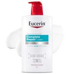 Eucerin Complete Repair Moisturizing Lotion with 5% Urea and Ceramides for Dry Skin, 1 L