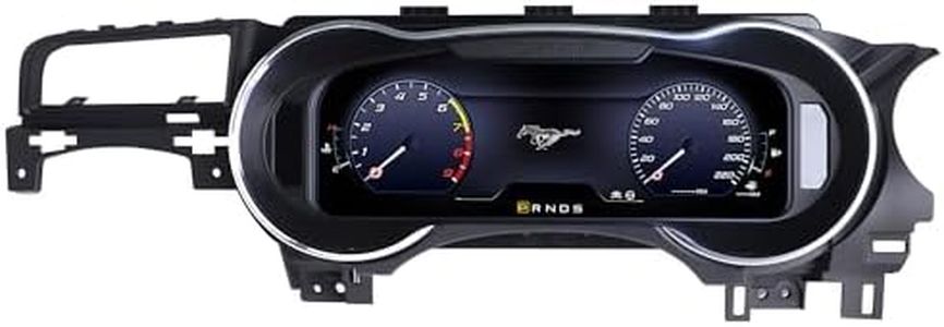 Car Speedometer for Ford Mustang 2015-2023, 8GB Instrument Cluster Head up Display Screen: 12.3" Car Gauge with Digital Dashboard Windshield Kit, Aftermarket Replacement Plug Play Panel