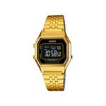 Casio Ladies LA680WGA-1B Gold Metal Quartz Watch, Gold, Digital