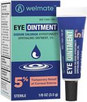 WELMATE - Eye Ointment - Sodium Chloride Hypertonicity Ophthalmic Ointment 5% - Temporary Relief of Corneal Edema Eye Symptoms - Sterile - Eye Care & Personal Care Products - 1/8 OZ (3.5 g)