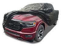 CarsCover Custom Fits for 2019-2023 Dodge Ram 1500 2500 3500 Crew Cab 6.4ft Bed Box Short Bed Xtrashield Black Truck Car Cover