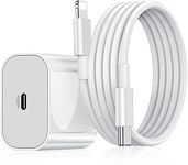 AILKIN 20W Fast iPhone Pd Charger Â– USB-C to Lightning Cable&Power Adapter for Quick Charging iPhone iPhone 14 Plus,14 Pro,14 Pro Max,14 Mini,13,12 Max,Xs Max,Xr,X,8Plus,Ipad&More,White