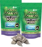 Green Gobbler Septic Saver | Septic Tank Treatment Packets | 2 Pack | 1 Year Septic Tank Supply