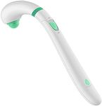 PURSONIC Vibration Handheld Massager for Back, Foot, Neck, Shoulder, Leg, Calf Pain Relief, 2 Speeds,for Hard to Reach Areas, Easy Grip Handle