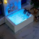 72-Inch Whirlpool Jetted Tub,Acryli