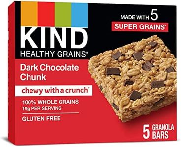 KIND Healthy Grains Bars, Dark Chocolate Chunk, Gluten Free, 1.2 Ounce (40 Count)