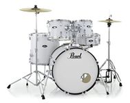 Pearl Roadshow RS525SC/C 5-piece Complete Drum Set with Cymbals - Pure White