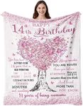 14th Birthday Blanket, 50"X60", Dec