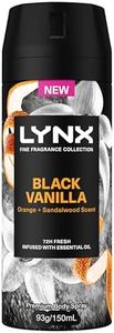 LYNX Fine Fragrance Deodorant ANTIPERSPIRANT Black Vanilla 150 ML