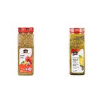 Club House, Quality Natural Herbs & Spices, One Step Seasoning, Greek, 510g - Packaging May Vary &, Quality Natural Herbs & Spices, Lemon & Pepper Seasoning, 825g