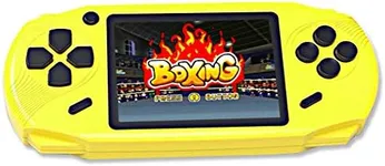 Beijue 16 Bit Handheld Games for Kids Adults 3.0'' Large Screen Preloaded 100 HD Classic Retro Video Games USB Rechargeable Seniors Electronic Game Player Birthday Xmas Present (Yellow)