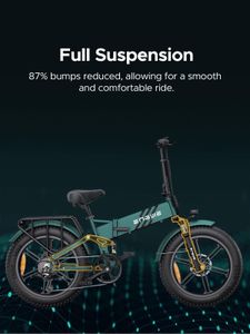 ENGWE Engine Pro 2.0 Electric Bike – Folding E-Bike, 750W Motor
