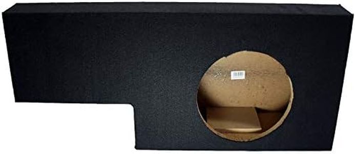 American Sound Connection ASC DRPGM1X10 Compatible with Chevy Silverado 2001-2006 10 Subwoofer Sealed Sub Box Speaker Enclosure