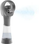 O2COOL Elite Battery Powered Handheld Water Misting Fans (Grey)