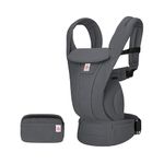 Ergobaby Omni Deluxe Baby Carrier, Lightweight, Breathable Soft Mesh, Enhanced Lumbar Support, Adjustable Waistbelt & Straps, Privacy Hood, 4 Carry Positions, 4 Storage Pockets, 3-20Kgs, 0-4 years