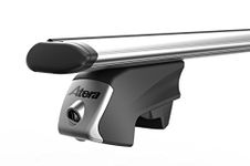 Atera 048522 Car roof rack Signo RTD - Aero profile silver - for cars with overhead roof rails - steel 122 cm