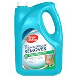 Simple Solution Cat Stain and Odour Remover, Enzymatic Cleaner with Pro-Bacteria Cleaning Power - 4 Litre