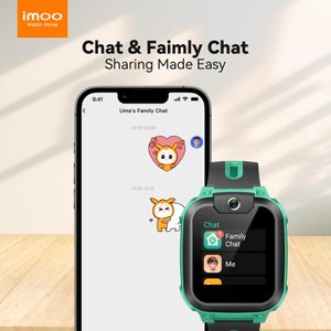 imoo Z1 Kids 4G Smart Watch Phone – GPS, Video Call, IPX8 Waterproof, Green