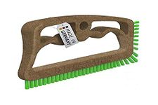 Fuginator Eco-Friendly Scrub Brush for Grout: Stiff Nylon Bristle Scrubbing Brush - Bathtub and Shower Scrubber for Floor Joints and Tile Seams - Cleaning Brushes and Supplies for Bathroom and Kitchen