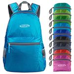 G4Free 20L Small Foldable Ultralight Waterproof Backpack for Camping Hiking Cycling Men Women, Sky Blue A, 20 Lang, Daypacks