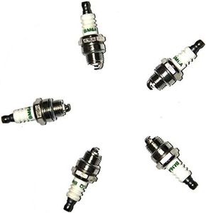 5PK Spark Plug BM6A for Stihl Chainsaw Blower Pole Pruner Hedgetrimmer Brushcutter Clearing Saw Auger Edger Disc Cutter NGK BPMR7A 1110 400 7005