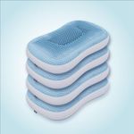 The Sleep Company Smart ErgoRelief Pillow | SmartGRID Technology with Honeycomb Structure | Ergo Relief 8 Shaped Hollow Design | Neck & Shoulder Pain Relief | Pack of 4