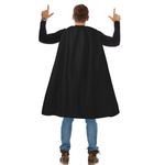 Adult Superhero Capes and Masks -Halloween Vampire Capes, Adult Capes Cosplay Costume Party, Black, 120cm