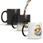 YuBingo Gift for Father's Day - Ceramic Coffee Mug, Tea Cup, Gift from Daughter for Dad, Daddy, Papa (Colour Changing Magic Coffee Mug, Tea Cup, 320ML)