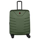 WENGER Pegasus Carry-on Hardside Suitcase, 39 litres, Military Green, Swiss Designed, 612247