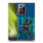 Head Case Designs Officially Licensed David Lozeau Diver And Mermaid Colourful Grunge Soft Gel Case Compatible With Galaxy Note20 Ultra / 5G