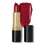 REVLON Super Lustrous Creme Lipstick, 80% Conditioning Ingredients, intance color, Waterproof, Long-Lasting, 100% Vegan Lipstick, Uncut Ruby (810), 4.25 gm