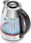 CHEFMAN Lightning High-Powered Electric Kettle, 1.8L 1750W, Rapid Boil 2 Cups in 2 Minutes, BPA Free Cordless Tea Kettle with Digital Temperature Control and 1-Hour Keep Hot – Stainless Steel