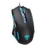 Lizsword Wired Gaming Mouse,PC Gaming Mice [Breathing RGB LED] [Plug Play] High-Precision Adjustable 7200 DPI,7 Programmable Buttons,Ergonomic Computer USB Mouse for Windows/PC/Mac/Laptop Gamer