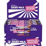 Cadbury Dairy Milk Marvellous Creations Jelly Popping Candy Bar 47 g (Pack of 24)