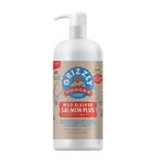 Grizzly Salmon Oil All-Natural Dog Food Supplement in Pump-Bottle Dispenser 32 Ounces