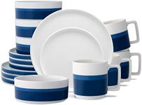 Noritake ColorStax Stripe Blue 16-P