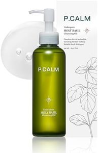 P.CALM UnderPore Holy Basil Cleansing Oil 190ml | Instant Blackhead Reducing Pore Control Cleansing Oil with Holy Basil Extract for Sensitive Skin | Korean Skincare