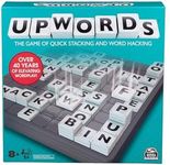 Spin Master Games Upwords, The Game of Quick Stacking & Word Hacking with Stackable Letter Tiles, 2022 Edition | Word Games | Board Games for Kids 8-12 | Family Games for Ages 8+